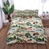 18Bc Retro Hunting Bed Linen Set King Queen Double Full Twin Single Size Duvet Cover Set