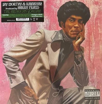 LP Record JAY WORTHY , KAMAIYAH , HARRY FRAUD - The Am3rican Dream SRFSCHL018 Surf School 2024 US Rap & Hip-Hop/R&B
