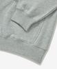 COVERNAT Collared Half-Zip Sweatshirt Melange Gray