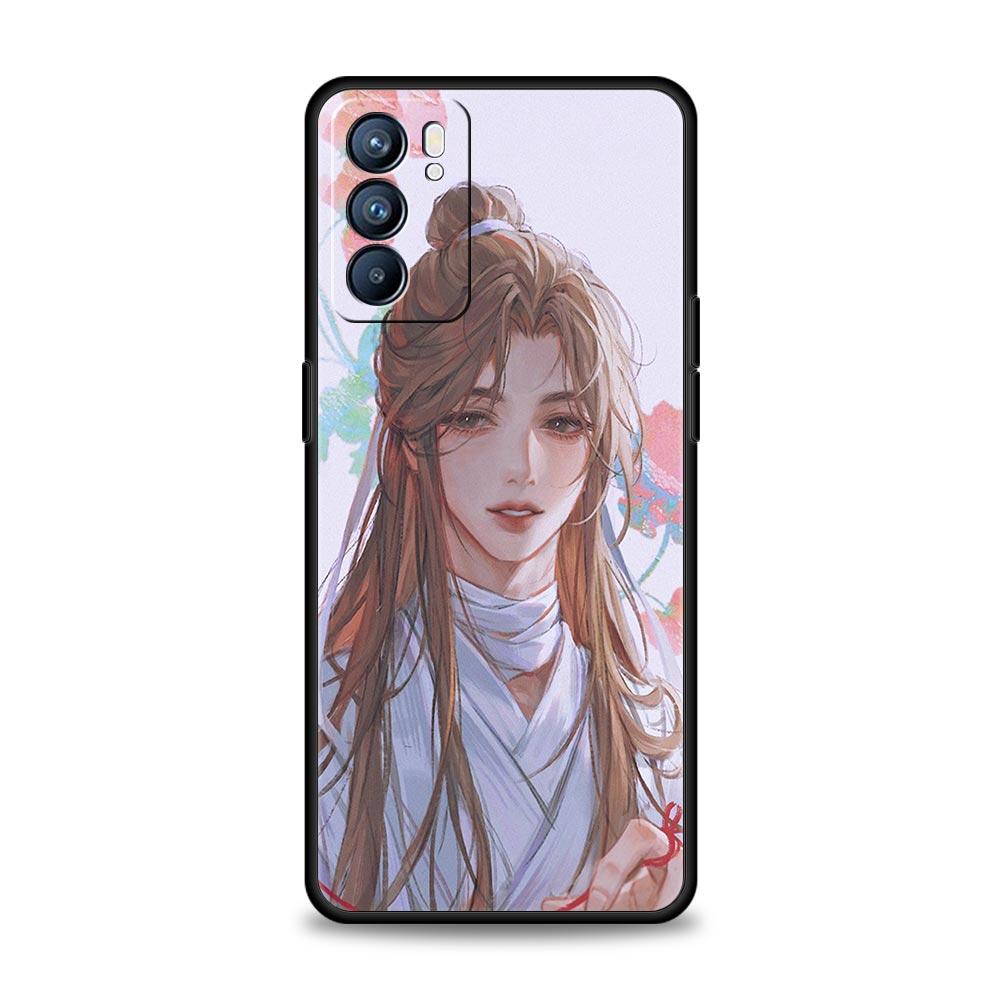 Heaven Official’s Blessing Phone Case For Oppo A54 A53 A52 A9 2020 A15 A95 A16 A76 A74 A12 Find X5 Reno7 Reno6 Pro Plus 5G Cover