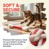 6Pcs Durable Cotton Swab Cat Toy Oversized Cat Accessories Kitten Chew Toy  Dental Cleaning