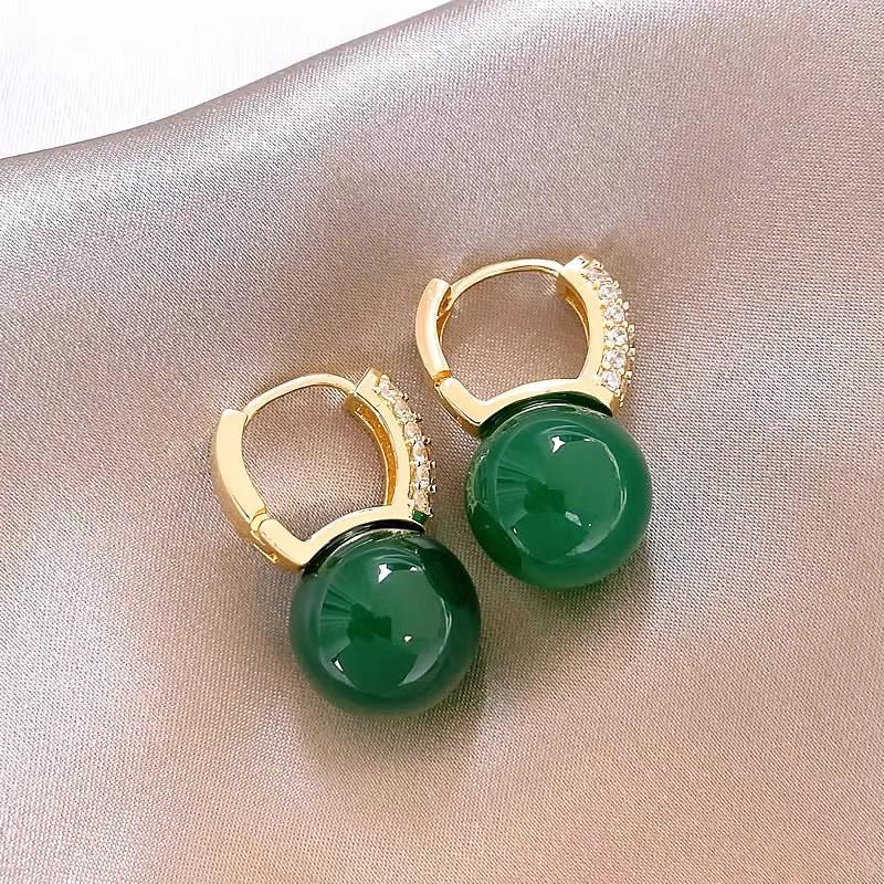 Korean Style S925 Silver Pearl Stud Earrings for Women - Simple, Elegant, and High-End