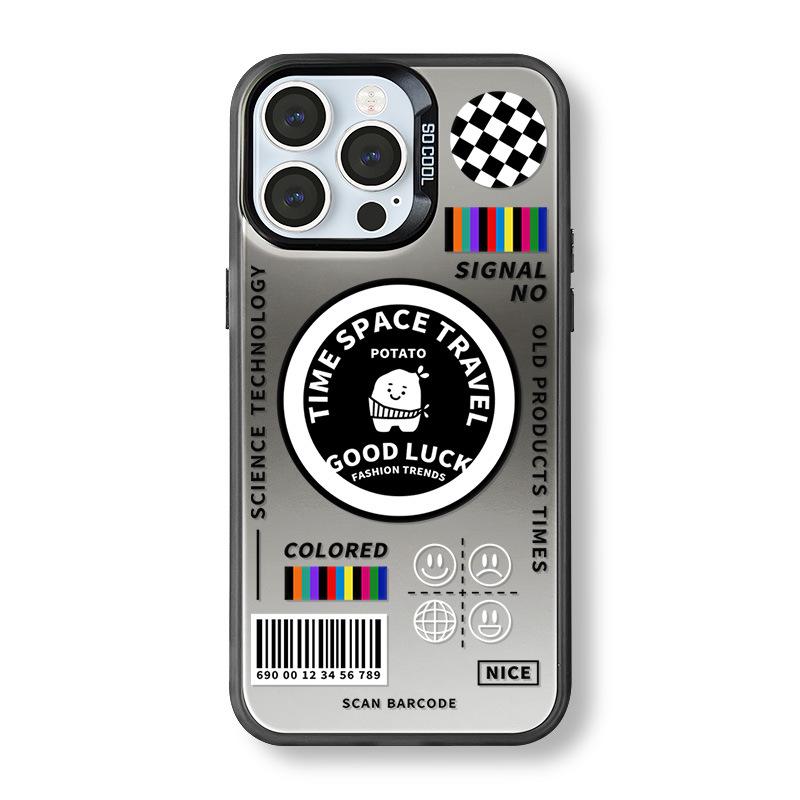 

Матовый лазерный чехол Zhitai с магнитом для iPhone 14/13/12 Pro и Huawei P70 iPhone 13/14