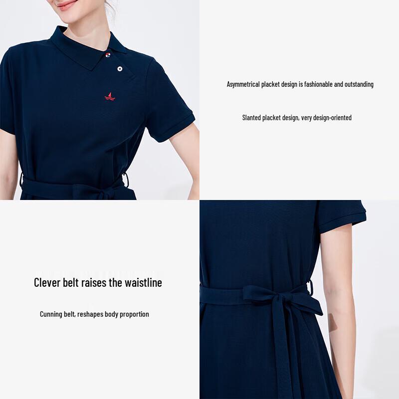 Navigare Women's Short-Sleeve Polo Dress