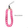 Phone Bracelet Fashion Acrylic Anti Lost Multipurpose Handbag Decoration Keychain Charm Pendant for