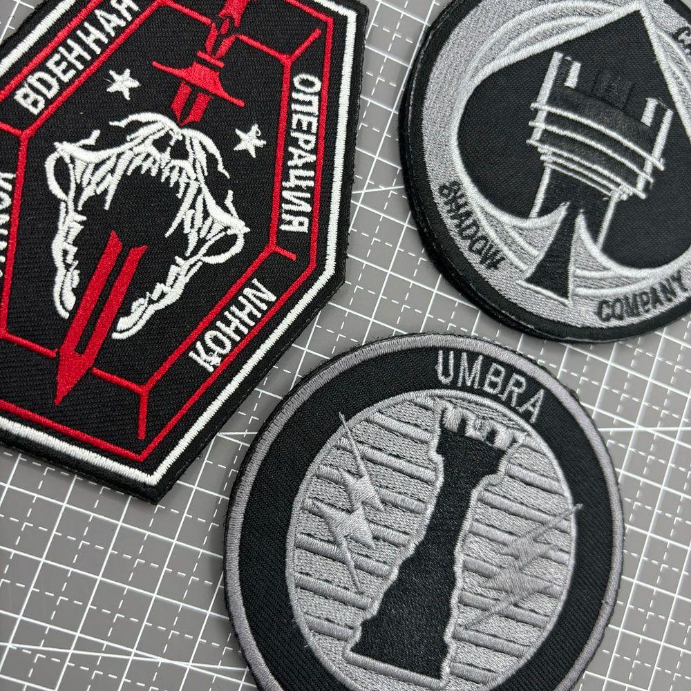 New Design Call of Duty Series Velcro Patches Badge Embroidered Magic Armband Badge Camo Bag Accessory for Backpack Clothing