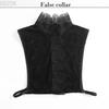 Girls Bowknots Lapel Shirt Detachable Collar Autumn Sweater Blouse Women Fake Collar Girls Removable Shirt Neck False Collar