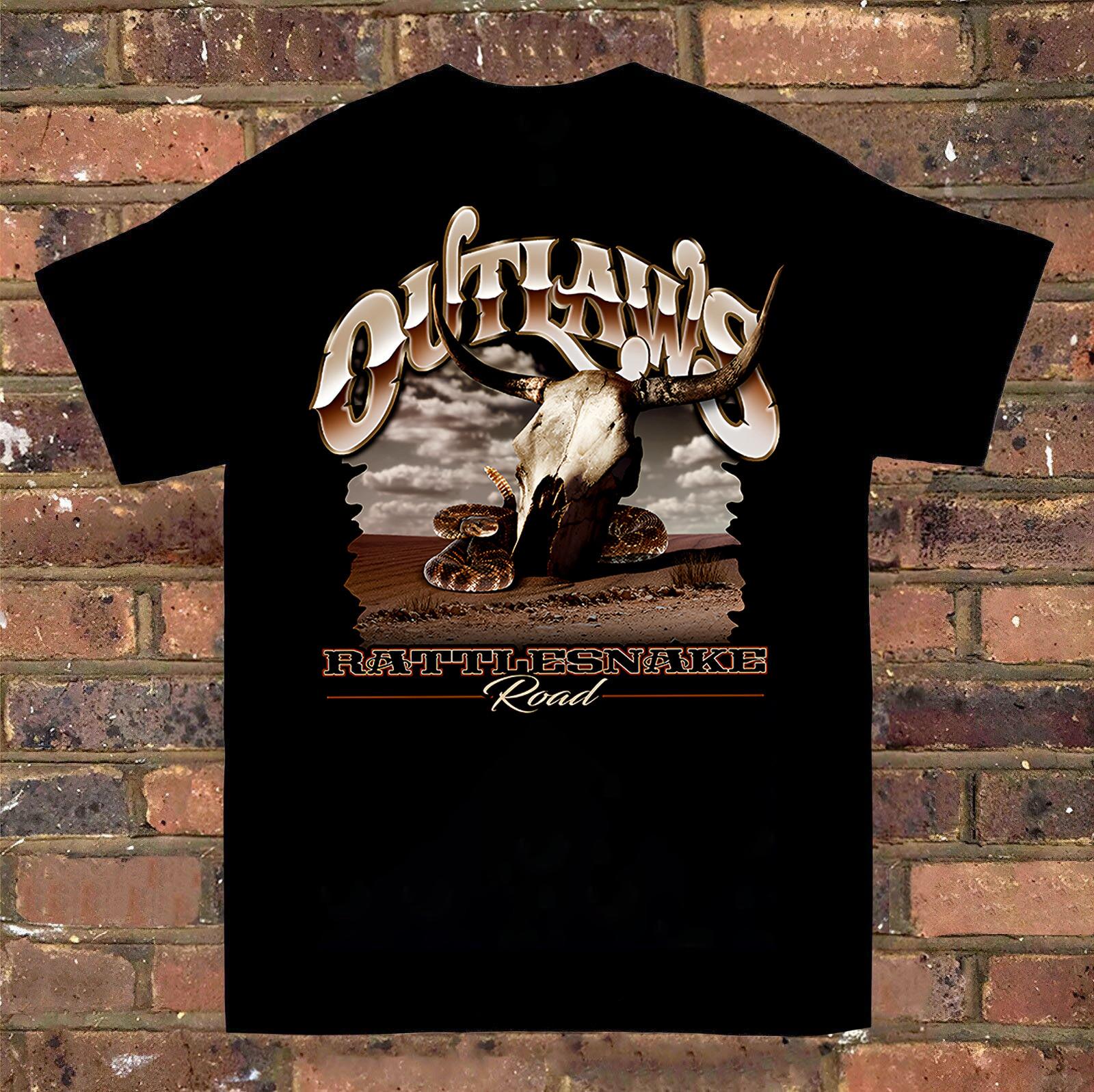 THE OUTLAWS Rattlesnake Road Tour Unisex T-shirt XXXXL