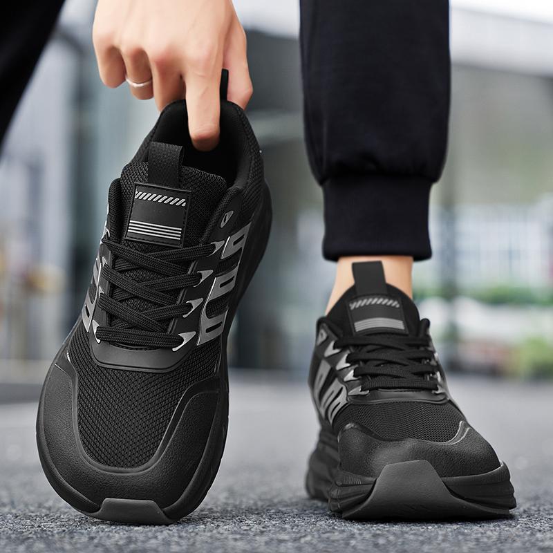 TUINANLE Wide Barefoot Shoes for Men Outdoor Men's Minimalist Shoes Wide Toe Casual Lightweight Walking Shoes Running Exercise