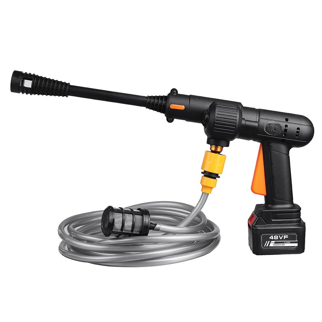 25V Battery Indicator Wireless Car Foam Nozzle 650W Portable High Pressure Washer Guns Electric Power Car Water Washer