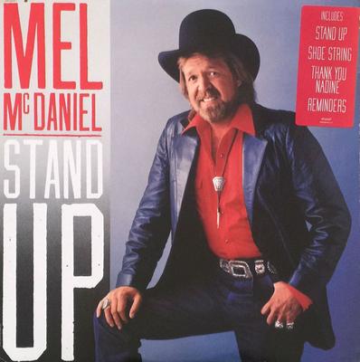 LP Record MEL MCDANIEL - Stand Up ST12437 CAPITOL 1985 US Country Used