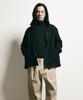 Ffeff Studio Wool Half Zip-Up Jacket (Navy)