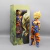 Dragon Ball Series: Battle-Damaged Goku Camouflage Anime Figure Ornament.