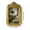 Wall Hanging Photo Frame Desktop Picture Fashion Tabletop Centerpiece Resin Ornament