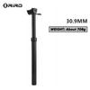 RIRO Bicycle Damping Seatpost 30.9mm 31.6mm Manual Control Bike Damping Seat Tube 140mm Travel Air Adjustment Bike Saddle Tube