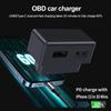 For Tesla Model 3/Y/X/S OBD Adapter Charger Splitter for Car Diagnostic Charging Tool Accessories