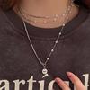 2023 Elegant Pearl Pendant Necklace: Niche Design Sweater Chain for Women
