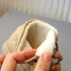 Kinder Mode Stiefel Khaki Farbe Jungen Mädchen Baby Gepolsterte Warme Baumwolle Schuhe Herbst Winter Beige Kinder Baby Kurze Leder stiefel