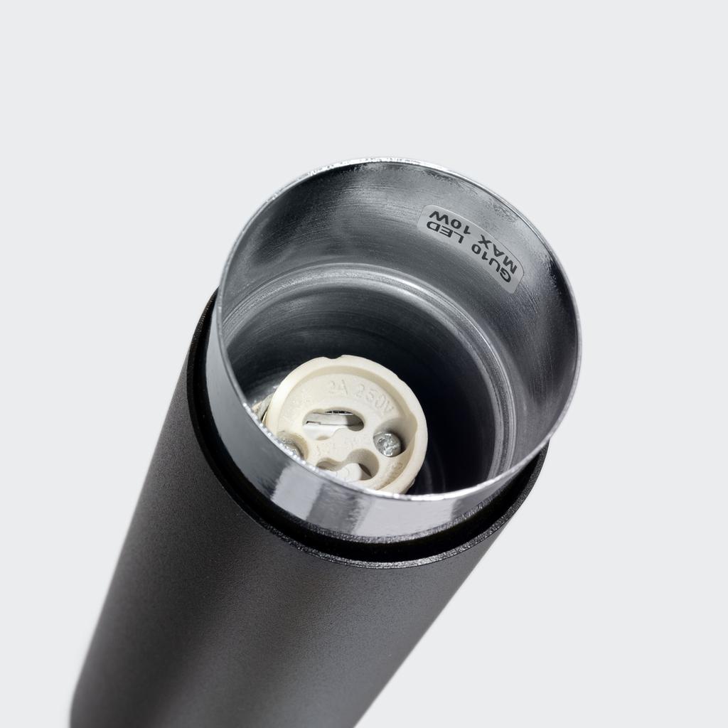Downlight Nero 1 Gu10 Czarny Sollux Sl.1409