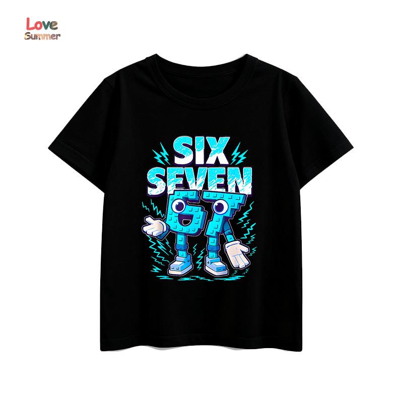 67 Six Seven Italienischer Hirnfraß Hoodie Lustiger Grafik-Pullover Mädchen Jungen Fleece Warm Kinder Herbst-Hoodie Lässiges Unisex Sweatshirt