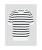 Binpolmen Striped Round Knit Ivory
