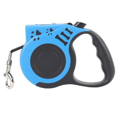 Retractable Dog Leash with LED Light 16.4ft Strong Tape Automatic Telescopic Tractor Dog Tape for