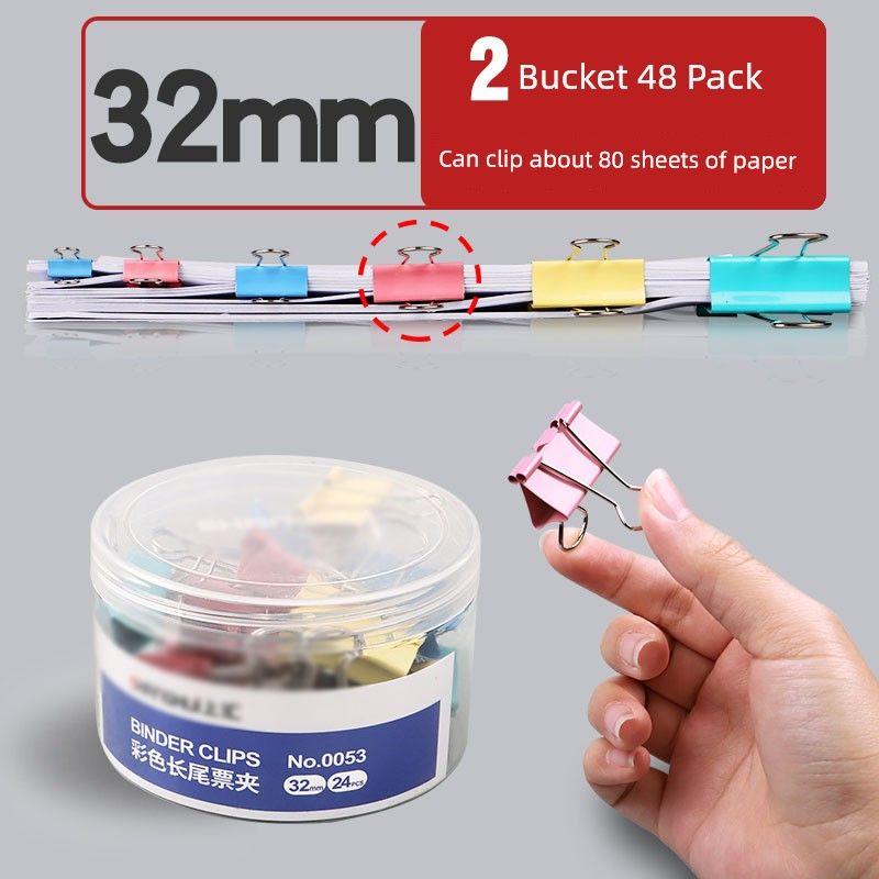 Clip Office Supplies Binder Clip Fishtail Clamp Butterfly Clip Holder Binder Clip Stationery Ticket Holder Medium Large Folder Bill Clip Reverse Clip