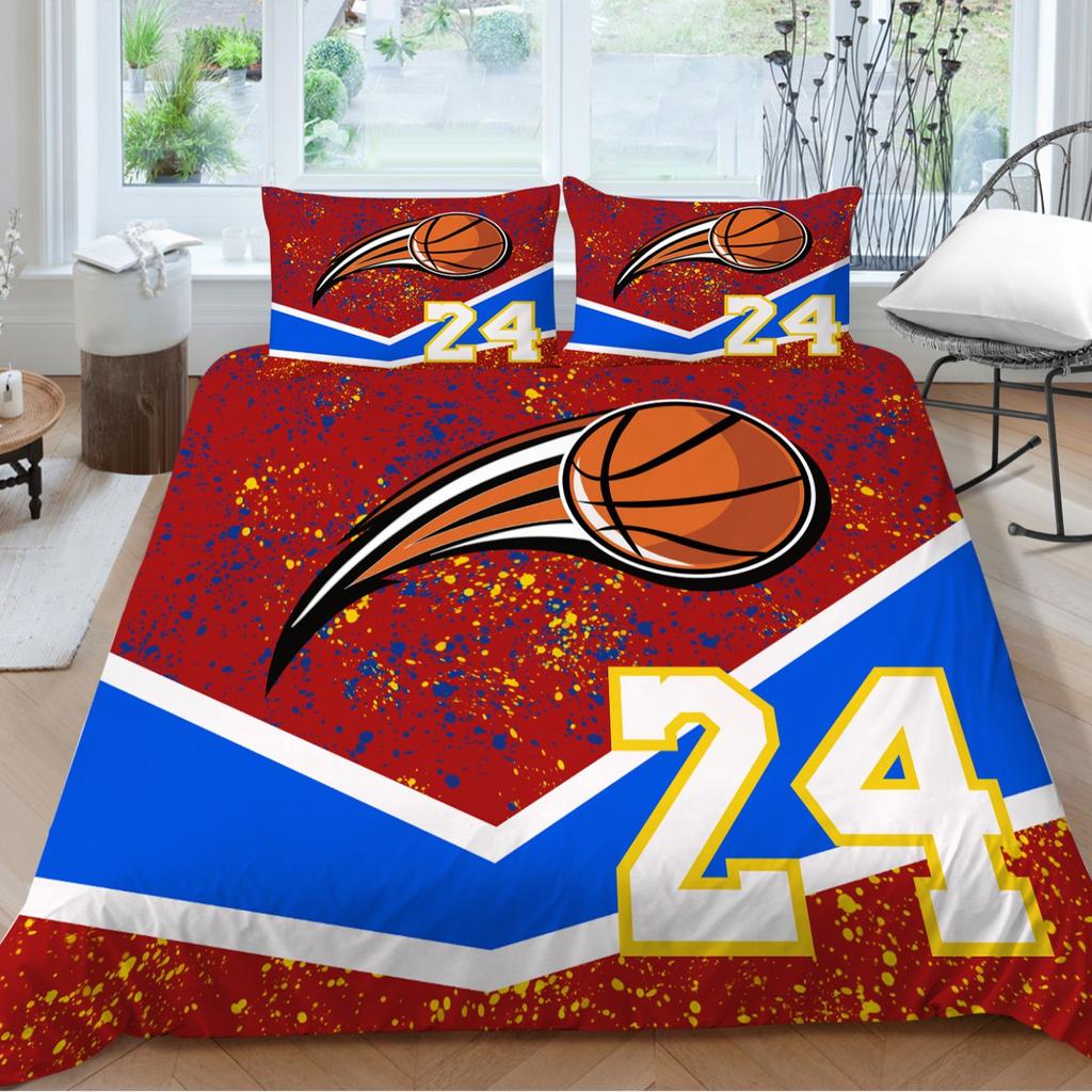 Basketball Series Bedding Two Or Three-Piece Sports Wind Polyester 3D Digital Printing