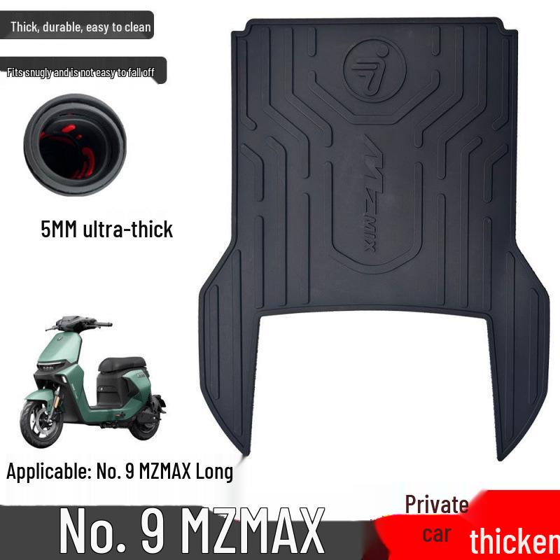 Alfombrilla Gruesa Antideslizante para Pie de Patinete Eléctrico Ninebot MZmax