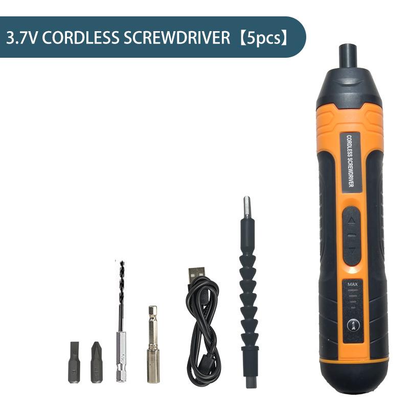 4-Speed Torque Electric Screwdriver USB Mini Power Screwdriver Set