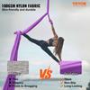 Aerial Silk & Yoga Swing, 8.7 Yards, Aerial Yoga Hammock Kit with 100gsm Nylon Fabric, Full Rigging Hardware & Easy Set-up Guide, Antigravity Flying