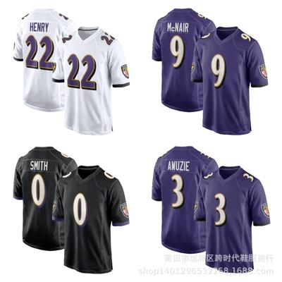 Baltimore Ravens NFL Football Jersey Custom Embroidered Team Uniform Men Fans With Player Names Numbers