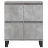 Sideboards 2 pcs Concrete Grey Particleboard