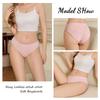 3PCS/SEt Womens Basic Low Waist Underwear Striped Cotton Bikini Panties Breathable Daily Wear Soft Comfort Multi Color Lingerie