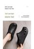 Women's Trendy Non-Slip Odor-Resistant Closed-Toe Summer Crocs with Thick Soles for Casual Outdoor Wear