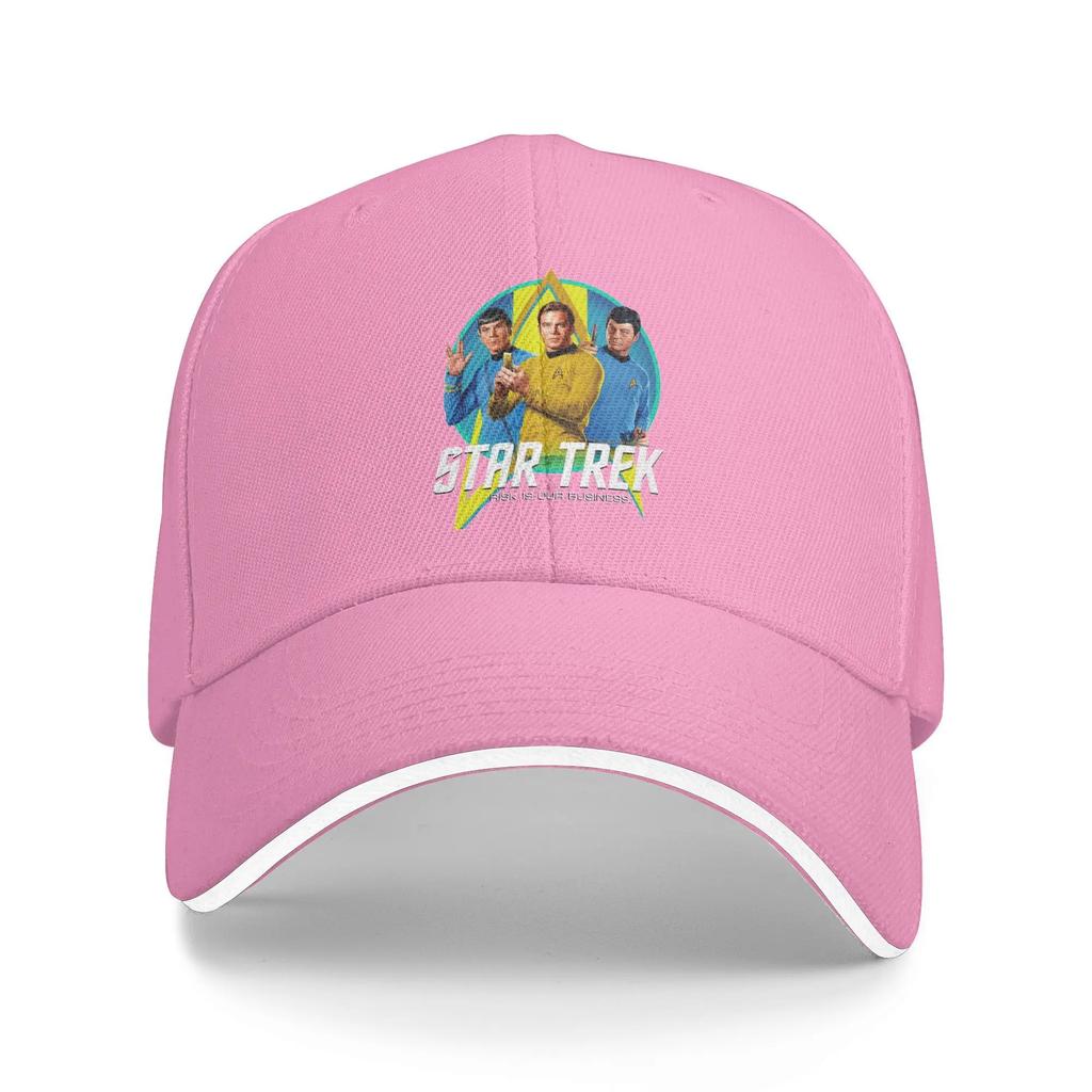 Stars Treks Original Series Group Shot Merch Unisex WoUnisex Baseball Cap Dad Hat Classic Travel Headwear Adjustable Fit Sun Cap