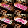 Cute P-Pinkie-Pies Kawaii Mouse Pad Computer Mat Deskpad Laptop Keyboard Mat Office Large Landscape Mousepad