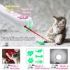 Interactive Cat Toy, Cat Toys for Indoor Cats Interactive, Rechargeable Cat Teaser Wand Toy