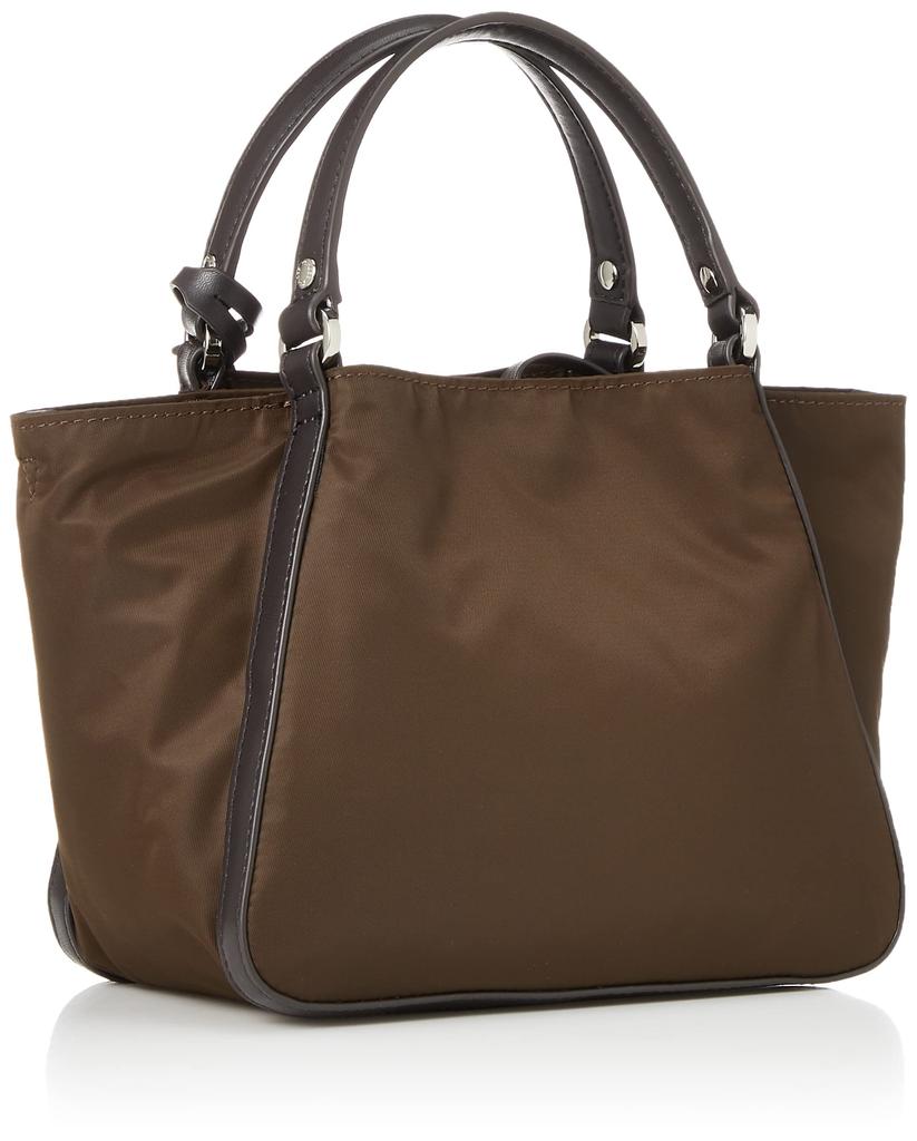 Tote Bag Recycled Nylon 2WAY Minimum Tote Brown [Isaac] Women's (20)