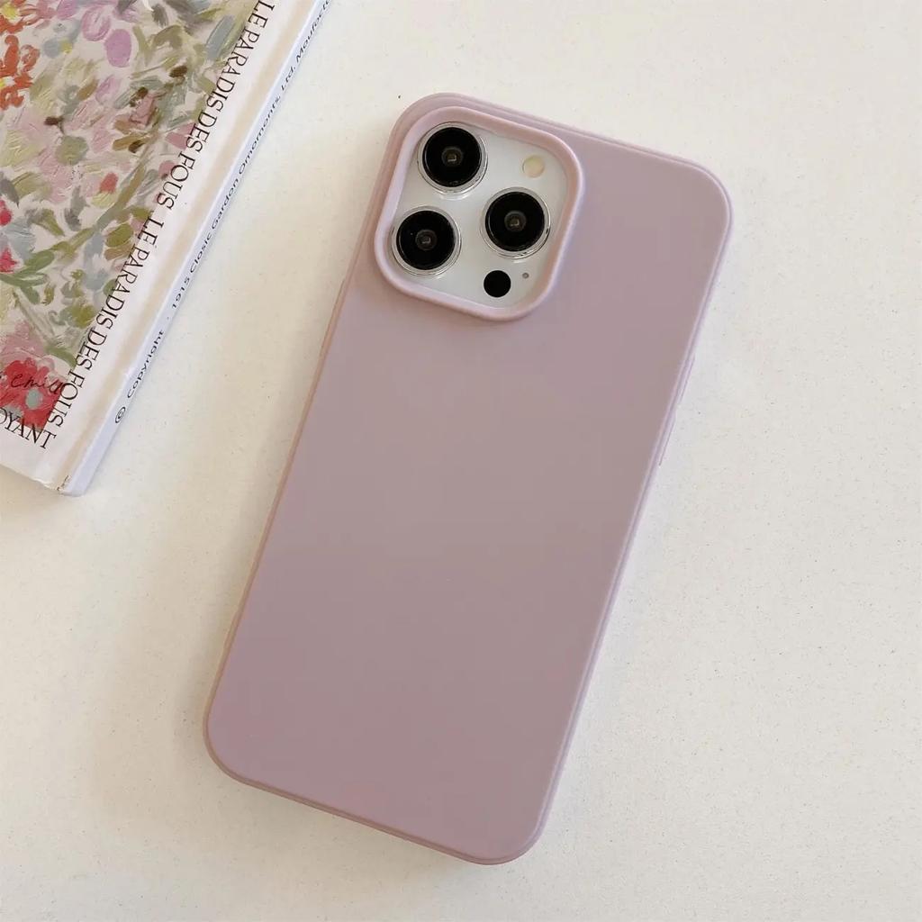 Farbige, modische, originale, weiche Silikon-Telefonhülle für Apple 16 15 Pro Max, geeignet für Apple 14 13 12 11, rutschfeste und schmutzabweisende Rundum-Telefonhülle