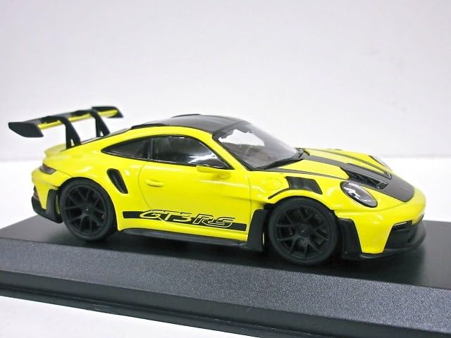 Europe Exclusive Scale Porsche 911 GT3 RS Weissach Package 2023 1/43 (Yellow)