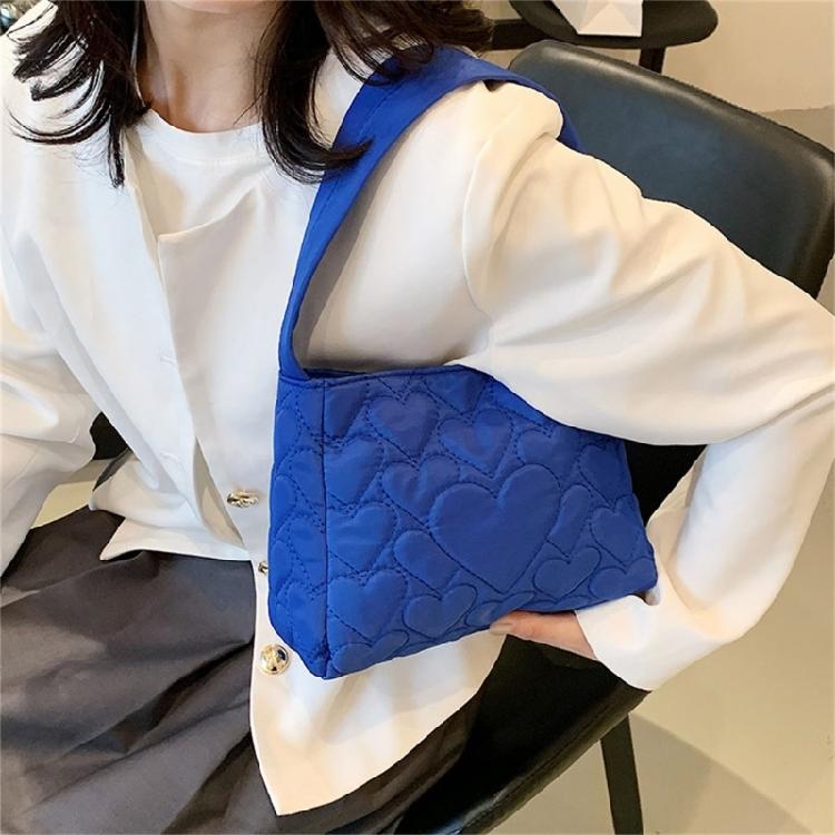 Fashionable Candy Color Underarm Bag Durable and Portable Handbag for Women