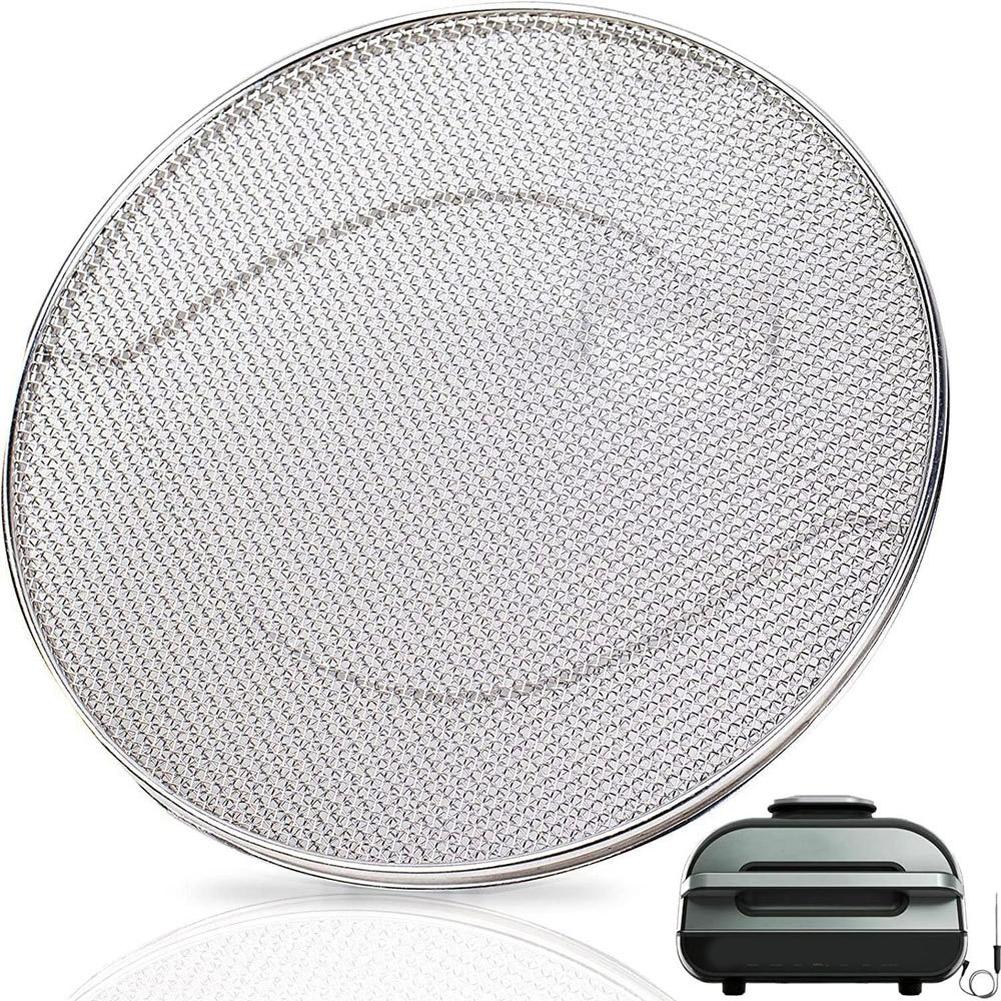 7.67in Double-layer Splash-proof Grill Mesh For FG551 For FOODI Smart XL Grill Stainless Steel Splatter Shield Cooking Tools