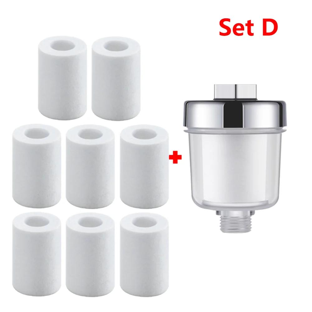 

Фільтр для душу 5 мікрон Фільтр з поліпропіленової бавовни Фільтр для ванни 3,5x2,4 дюйма Система фільтрації для ванної кімнати для покращення здоров я шкіри, волосся та нігтів