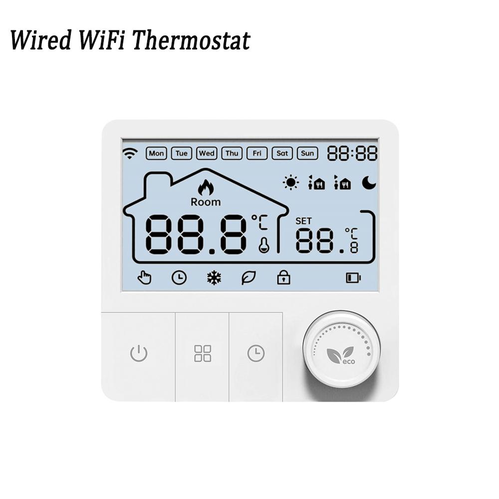 

Tuya Wifi Smart Temperature Humidity Sensor Hygrometer Thermometer Backlight Smart Life Support Google Assistant Household Goods 110-240V