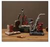 American-Style Saxophone & Violin Resin Pen Holder Desk Ornament for Office and Home Decor