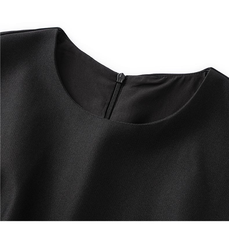 High-End Commuting Slimming Sleeveless Court Style Women's Dress - Summer Waist-Cinching Vest Dress