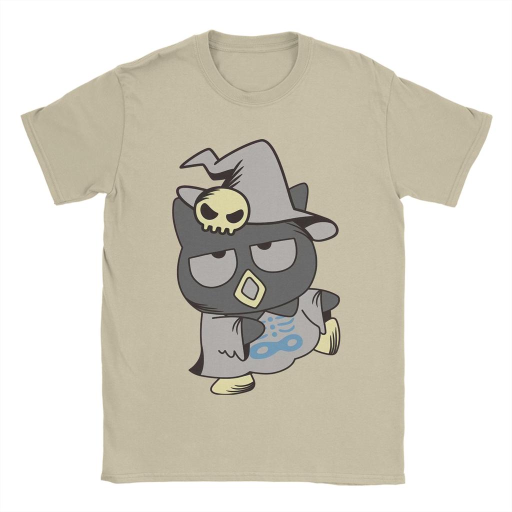 Men Women Halloween Wizard BadtzMaru Penguin T Shirts Cotton Clothes Humor Short Sleeve Crew Neck Tees Birthday Gift TShirts
