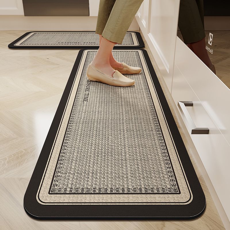 1/2PC Wabi-Sabi Kitchen Floor Mat Non-Slip And Oil Resistant Carpet Diatomaceous Mud Absorbent Foot Mat Home Decoration