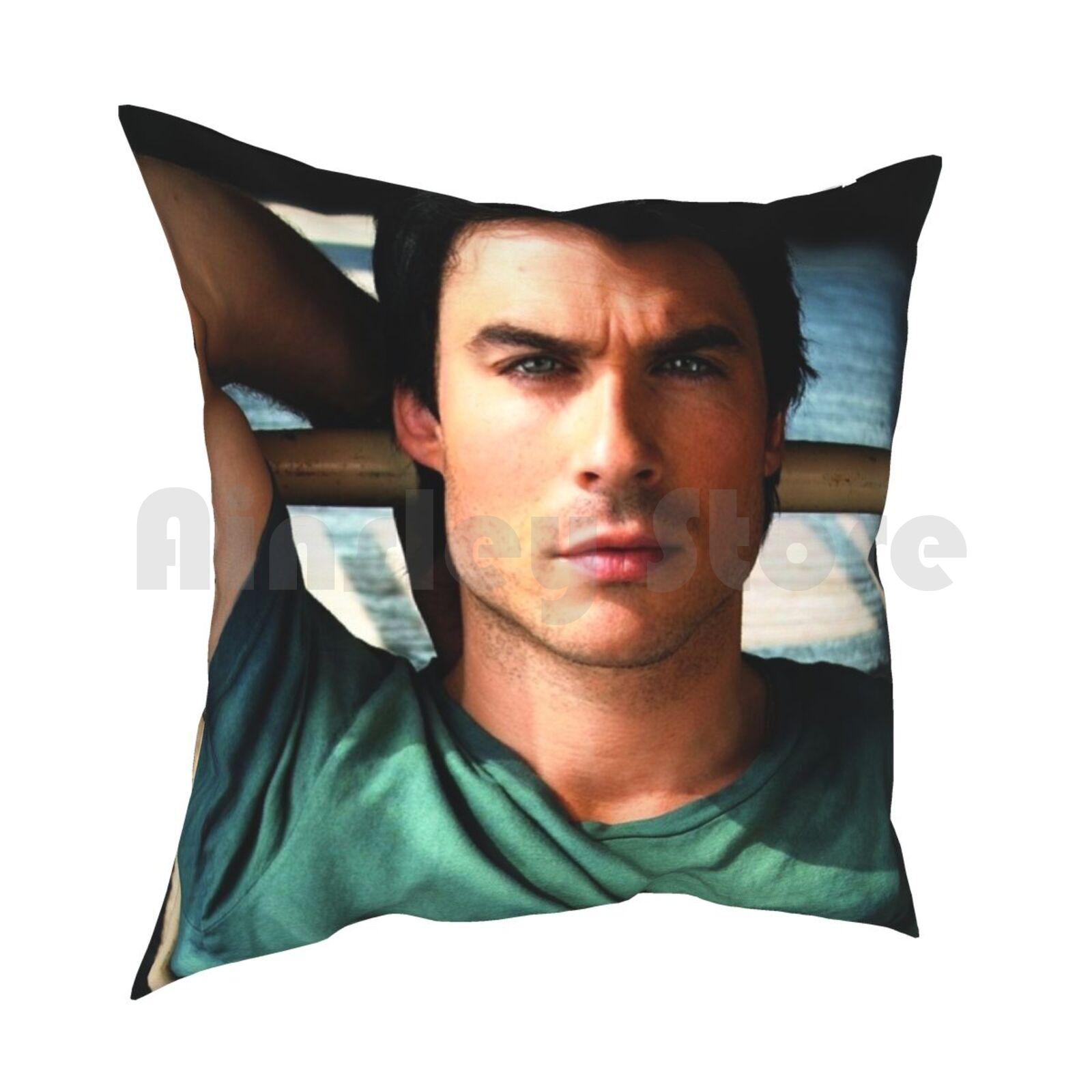 Ian Somerhalder Pillow Case Printed Home Soft DIY Pillow Cover Ian Somerhalder Ian Somerhalder 30cmx30cm